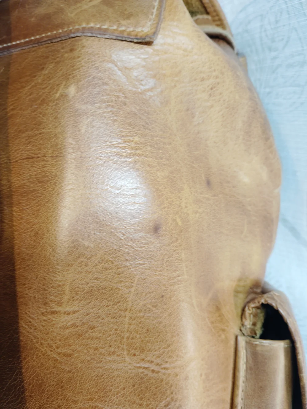 Full Grain Leather Backpack/Briefcase in Brown - Premium Carryall